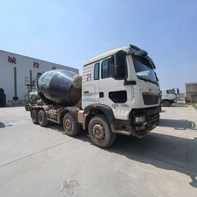 2021 Sinotruk HOWO Gold Standard 12m³ Used Concrete Mixer Trucks (10 Units Available) – Reliable & Cost-Effective