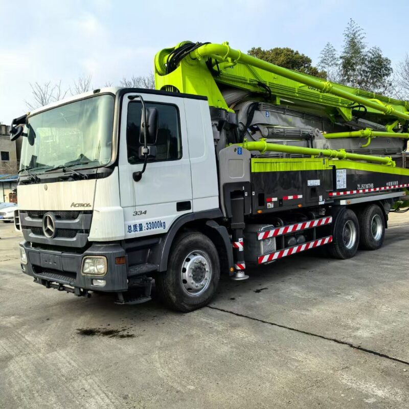 2013 Zoomlion Mercedes-Benz 47m Boom Pump Truck – Fully Certified, Ready to Work!