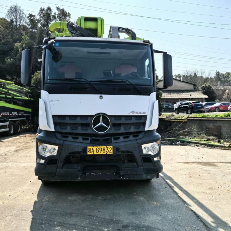 2021 Zoomlion Mercedes-Benz 62m Boom Pump Truck – "Lingyun Series" | Low Hours | Dual Systems | Legal & Ready for Export!