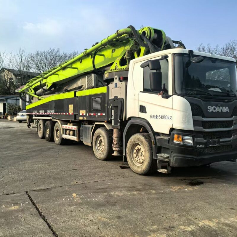 2020 Zoomlion-Scania 67M Concrete Pump Truck | Original Paint, Unrefurbished, Ready to Work | Global Export