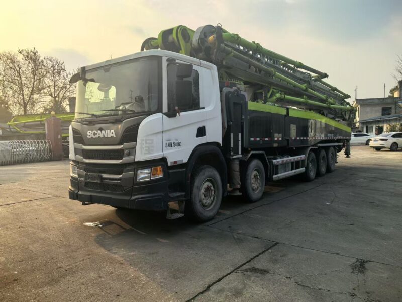 2020 Zoomlion-Scania 67M Concrete Pump Truck | Original Paint, Unrefurbished, Ready to Work | Global Export