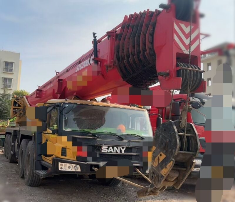 Used 2022 SANY STC1300 130-Ton All-Terrain Crane for Sale – Excellent Condition