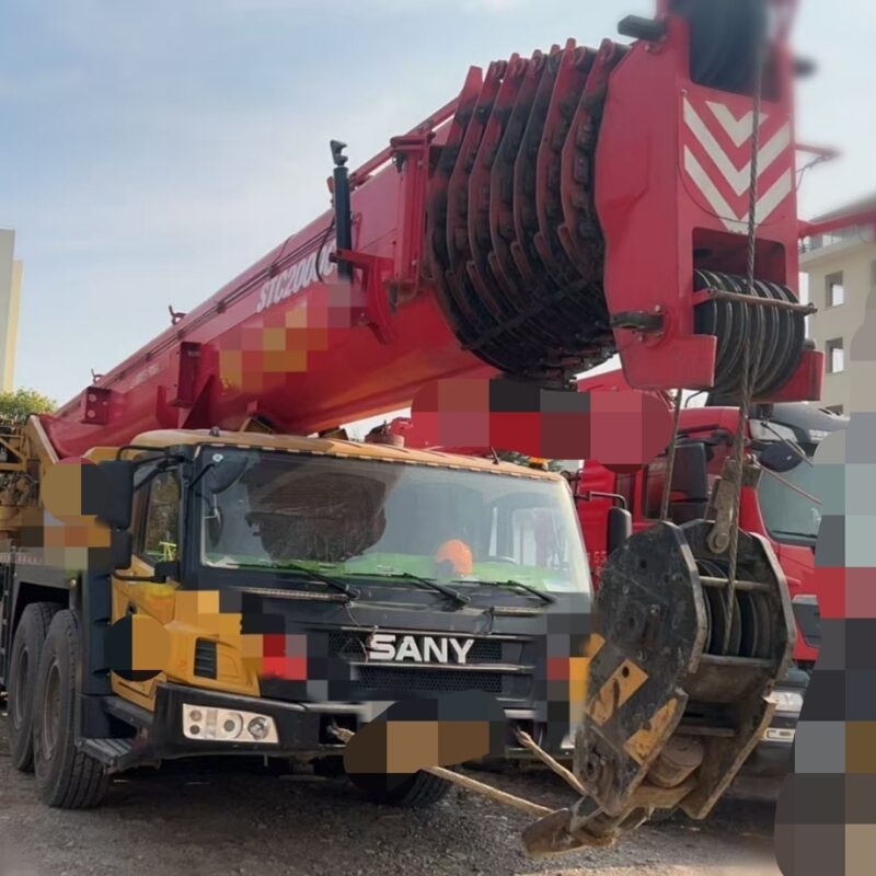 Used 2022 SANY STC1300 130-Ton All-Terrain Crane for Sale – Excellent Condition
