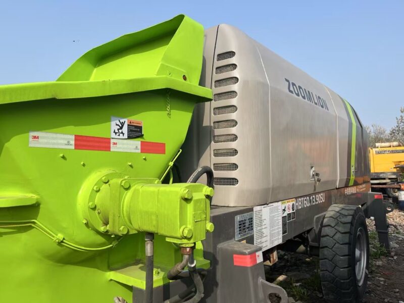 ZOOMLION 6013-90 Electric Trailer Pump (4 Units Available) – Dual Control Cabinets with Smart Power Separation