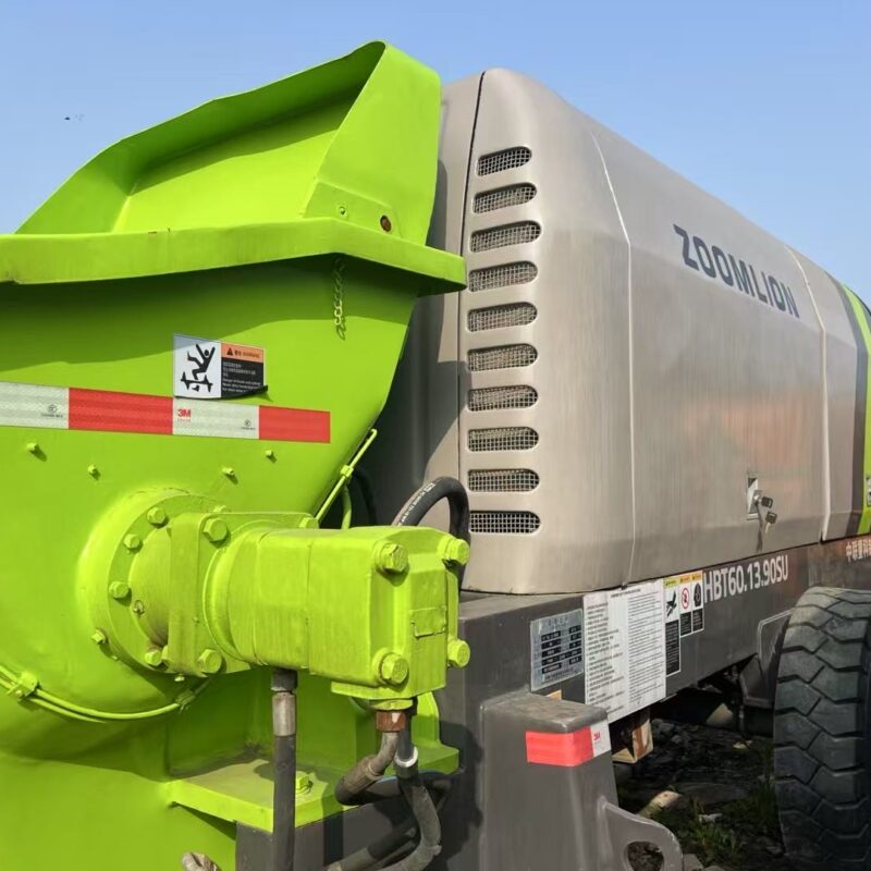 ZOOMLION 6013-90 Electric Trailer Pump (4 Units Available) – Dual Control Cabinets with Smart Power Separation