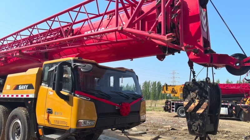2023 SANY SCC800C5-8 100-TON ALL-TERRAIN CRANE (EXPORT VERSION) – HIGH-END CONFIGURATION | 50.5M BOOM | 20T COUNTERWEIGHT | READY FOR GLOBAL SHIPMENT
