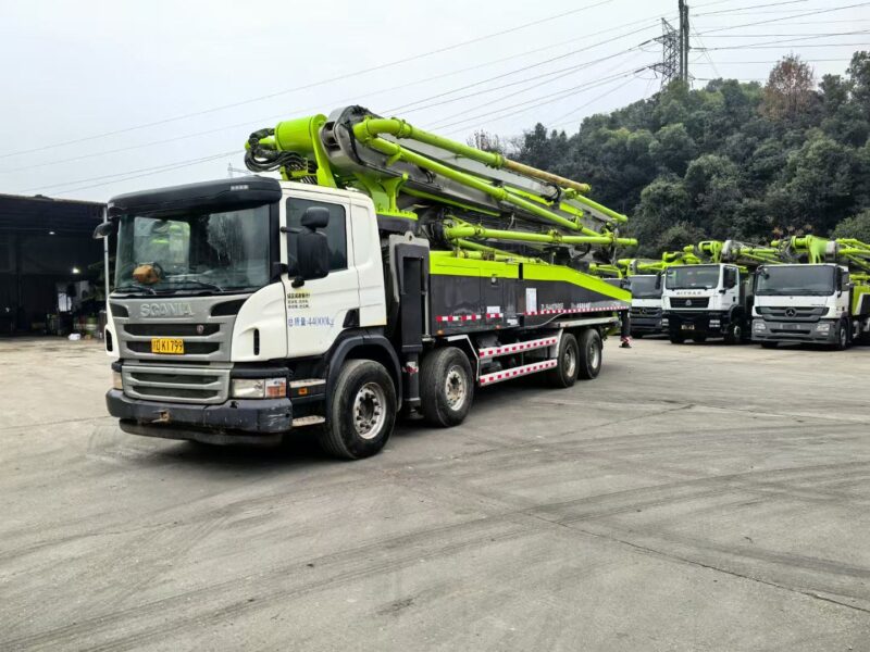 2018 Zoomlion-Scania 56m Boom Pump Truck Pre-Owned | Export-Ready | Cost-Effective Powerhouse