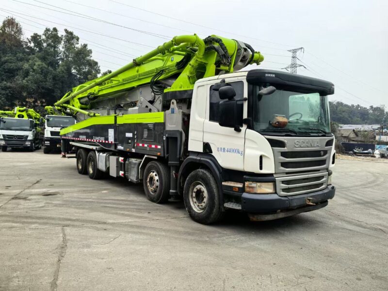 2018 Zoomlion-Scania 56m Boom Pump Truck Pre-Owned | Export-Ready | Cost-Effective Powerhouse